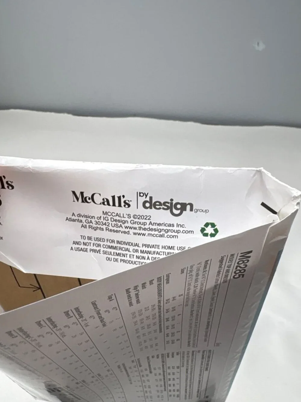 McCalls M8285 Womens Dress Sewing Pattern Size XSmall-Medium Uncut